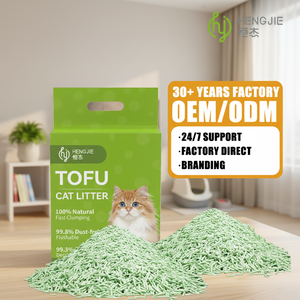 热销批发环保可生物降解无尘优质豆腐猫砂批发 - Product Image 1