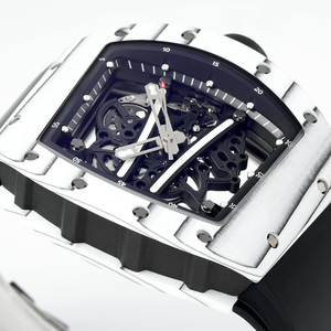 Men's Luxury <b>Skeleton</b> Tourbillon <b>Automatic</b> Mechanical <b>Watch</b> 61-01NTPT Carbon Fiber Case High-Quality Fashion Sports <b>Watch</b> - Product Image 2