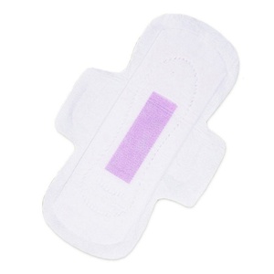 Nouvelles serviettes hygiéniques en coton avec ions négatifs, super absorbantes, pour femmes, avec ailettes, vente en gros - Product Image 3