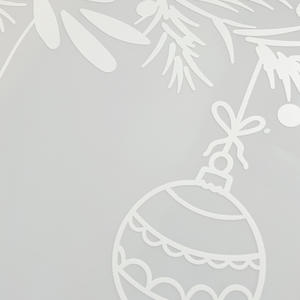 Secretshine Co. Autocollants <span class=keywords><strong>de</strong></span> <span class=keywords><strong>fenêtre</strong></span> <span class=keywords><strong>de</strong></span> Noël d'hiver E-Commerce <span class=keywords><strong>Dessin</strong></span> au trait blanc Ruban Motif Décorations murales <span class=keywords><strong>de</strong></span> fête - Product Image 3