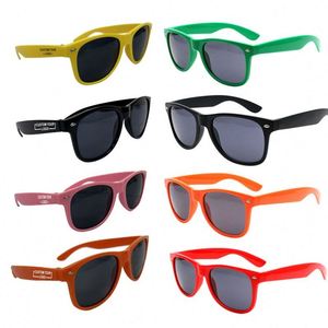 Lunettes de soleil tendance personnalisées avec monture carrée 2025, lunettes de soleil rectangulaires pour hommes, protection UV400, lunettes de soleil personnalisées avec logo - Product Image 1