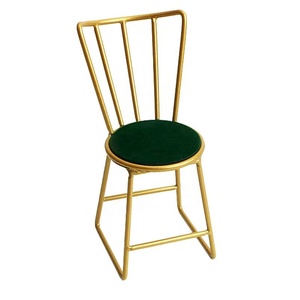 고품질 금 금속 인형 가구 1/6 가늠자 의자 및 테이블 - Product Image 6