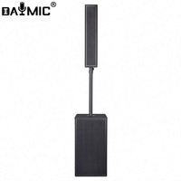 Altavoz de Columna Profesional para Escenarios Exteriores, Amplificador BT, Sistema de Sonido PA Activo con Amplificador Clase D Ultra Estable, Salida de 700W