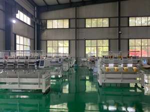 2 anni di garanzia 4 testa 12 15 aghi macchina da ricamo cap/t-shirt/macchina da ricamo industriale automatica piatta - Product Image 6