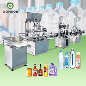 Ligne d'étiquetage et machine de mise en bouteille automatiques pour petites bouteilles d'eau de 50 ml avec système de purification - Product Image 1