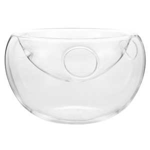 Petit bol à salade en verre <span class=keywords><strong>soufflé</strong></span> à la main trempette servant un <span class=keywords><strong>plat</strong></span> froid refroidisseur chambre à dessert de fruits glacé double mélange artistique de <span class=keywords><strong>plat</strong></span> sec - Product Image 1