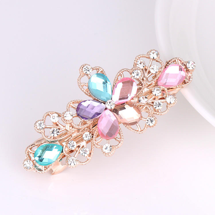 7 fleurs en colorfuled-placage sans nickel