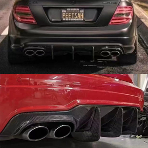 2007-2014ตัวกระจายคาร์บอนไฟเบอร์สำหรับ W204 C-Class C204สไตล์ C63 - Product Image 3