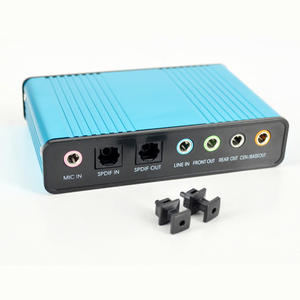 <span class=keywords><strong>Tarjeta</strong></span> <span class=keywords><strong>de</strong></span> <span class=keywords><strong>Sonido</strong></span> <span class=keywords><strong>Externa</strong></span> USB 5.1 Canales, Adaptador <span class=keywords><strong>de</strong></span> Audio con Entrada y Salida <span class=keywords><strong>de</strong></span> Micrófono <span class=keywords><strong>para</strong></span> PC, Laptop y Altavoces - Product Image 5