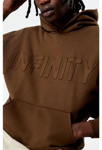 เสื้อฮู้ดพิมพ์ลายนูนสำหรับผู้ชายย้อมสีแบบเรียบๆแห้งเร็วทำจากวัสดุที่ดีที่สุด - Product Image 4