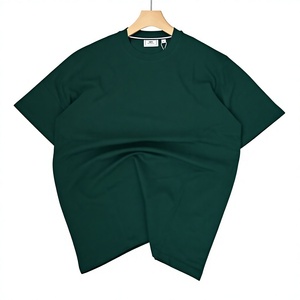 Nouvel Arrivage T-shirt Homme 100% Coton Col Rond Coupe Oversize Style Vintage Délavé Robuste Impression Personnalisée Écologique BD - Product Image 1