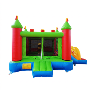 WINSUN CE Certified Fireproof Waterproof Lead-free PVC <b>Inflatable</b> Castle Bouncy <b>House</b> Combo Slide Custom Size Kids Parties - Product Image 1