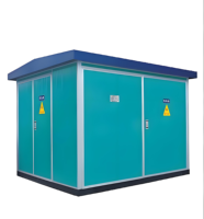 Substation préfabriquée compacte de haute qualité OEM, préinstallée, de type boîte, disponible en plusieurs styles