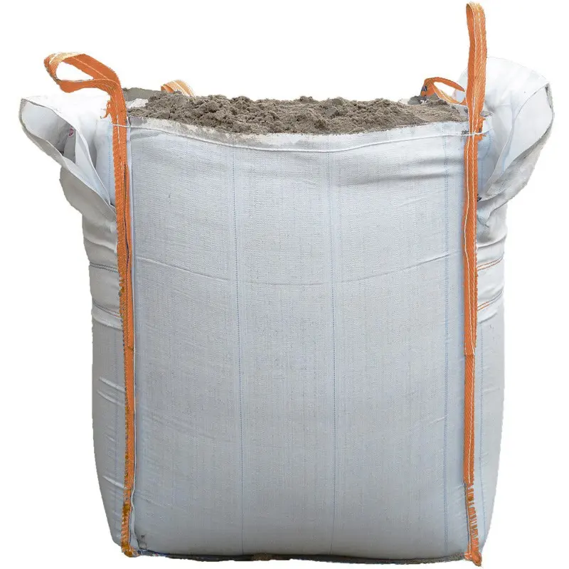 HESHENG 1,5 toneladas del fibc grande a granel de la bolsa de cemento 1000kg jumbo dimensión de la bolsa
