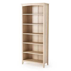 Shaker Style 6 Shelf Bookcase/Particle Board/Eco-Friendly/Durable/72 Inch <strong>Tall</strong>/Adjustable <strong>Shelving</strong>/Closed Back/Display Bookshelf - Product Image 5