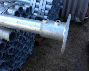 Abrazaderas de Llave para Tubos de Acero Galvanizado, Abrazadera Rápida con Llave Allen para Pasamanos, Vallas e Invernaderos - Product Image 4