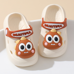 Chaussures EVA style Crocs pour enfants, vente en gros, pantoufles mignonnes à bout fermé pour bébés garçons et filles, chaussures d'eau légères à motif de dessin animé pour enfants - Product Image 5