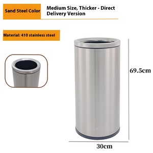 Hong kong-phong cách thép không gỉ vỏ dọc xô mở nắp thương mại hàng đầu cho sảnh khách sạn trung tâm mua sắm thang máy cảm biến nhỏ - Product Image 6