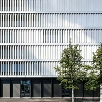 Panneau de ventilation pour décoration de façade, pare-soleil réglable, étanche, en aluminium à lamelles