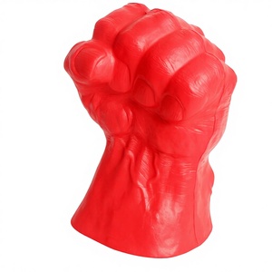 Divertidos Guantes de Espuma de PU con Forma de Puño para Fiestas, Ideales para un Atractivo Generalizado - Product Image 4
