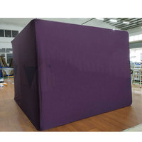 Support de fond gonflable de bonne qualité 13x9ft 360 mur de cabine photo de boîtier pour l'équipement de fête et de salon commercial