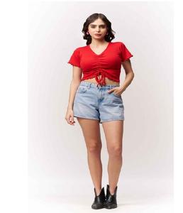 Elegantes Camisetas de Tirantes Cortas de Algodón Elástico para Mujer, Material Suave y Transpirable para Usar en Capas, Casual, Trabajo, Viajes y Actividades al Aire Libre - Product Image 1