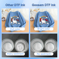 Encre DTF CMYK blanche haute densité sans colmatage 1000 ml de qualité supérieure pour imprimantes Epson L1800 I3200 XP600 TX800 I1600 DX5