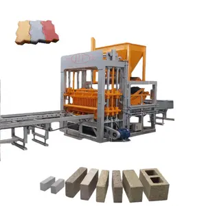 QT6-12 Cheap Concrete Blocks Machine Brick Moulding Machines Brick Manufactural