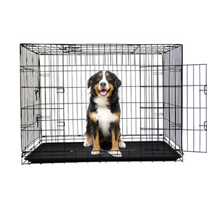 Valla Portátil para Perros de 8 Paneles para Interiores y Exteriores con Jaula - Product Image 4