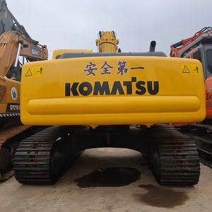 Excavadora hidráulica de orugas usada Komatsu PC220-8 de 20 toneladas, modelos PC220-6 y 220-7, con línea hidráulica para accesorios, en stock. - Product Image 3