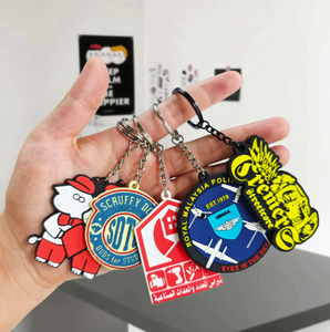 BEIQI support oem <strong>pvc</strong> rubber <strong>keychain</strong> <strong>custom</strong> for business promotional and gift coin holder <strong>keychain</strong> - Product Image 3