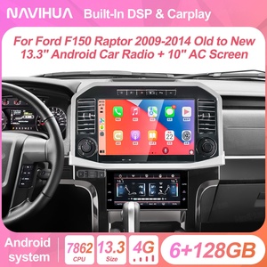 วิทยุติดรถยนต์ NaviHua 2026 อัปเกรด Android 13 สำหรับ Ford F150 ปี 2009-2014 เครื่องเล่นมัลติมีเดีย รองรับ Carplay ระบบเสียงอัตโนมัติในรถยนต์ - Product Image 2