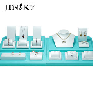 Jinsky Nouveauté Ensemble de présentoirs à bijoux - Couleur, matériau <span class=keywords><strong>et</strong></span> taille personnalisables Magasin de bijoux <span class=keywords><strong>et</strong></span> vitrine - Product Image 3