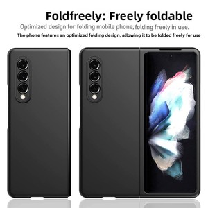 โรงงานฮวนมินจำหน่ายโดยตรงสำหรับ Samsung Galaxy Z Fold ลดราคา 60% โทรศัพท์พับได้พร้อมเคสกันกระแทกแบบเรียบง่าย - Product Image 2