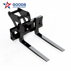 Goodb máy xúc ngã ba cho Skid chỉ đạo xe nâng máy kéo file đính kèm <span class=keywords><strong>Pallet</strong></span> dĩa 1 năm bảo hành Giang tô Made - Product Image 1