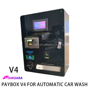 Hộp Thanh toán cho Máy rửa xe tự động hỗ trợ ngôn ngữ Tây Ban Nha và Bồ Đào Nha nhiều chương trình tiền mặt đồng xu thẻ tín dụng QR trả tiền - Product Image 5