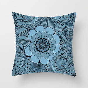 INSHRE sarung bantal persegi geometris, kain perca warna-warni cetak Mandala, sarung bantal kamar tidur bantal Sofa rumah - Product Image 3