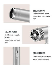 Secador <span class=keywords><strong>de</strong></span> Pelo <span class=keywords><strong>Tipo</strong></span> T Más Vendido, Secador <span class=keywords><strong>de</strong></span> Pelo Profesional <span class=keywords><strong>de</strong></span> Salón con Motor sin Escobillas - Product Image 4