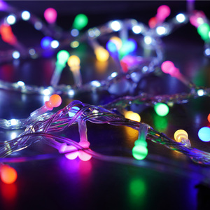 Waterproof <strong>LED</strong> <strong>String</strong> Lights Round Ball Decorative <strong>Strings</strong> for Indoor and Outdoor Christmas and Valentine's Day Decorations - Product Image 2