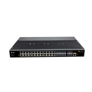 24 RJ45 Ports Managed Industrial Network <b>Switches</b> with 4*1/10G SFP+ Fiber Uplink <b>Ethernet</b> <b>Switch</b> Use for IP Camera VoIP - Product Image 2