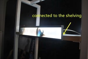 Espositore Fluttuante a LED in Acrilico per Cosmetici e Occhiali, per Supermercati e Negozi al Dettaglio - Product Image 3