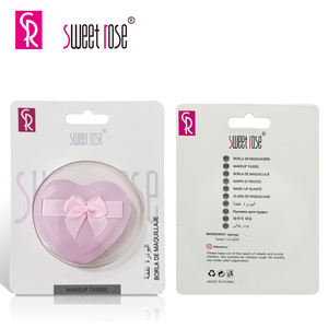 Éponge <span class=keywords><strong>de</strong></span> maquillage en forme <span class=keywords><strong>de</strong></span> cœur rose doux, lavable, double usage sec et humide, pour <span class=keywords><strong>fond</strong></span> <span class=keywords><strong>de</strong></span> <span class=keywords><strong>teint</strong></span> et poudre, vente en gros - Product Image 4