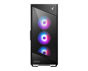 Boîtier <span class=keywords><strong>d</strong></span>'<span class=keywords><strong>ordinateur</strong></span> de jeu MPG VELOX 100R Mid Tower, format M-ATX/ITX, port USB frontal, ventilateur en alliage <span class=keywords><strong>d</strong></span>'aluminium, produit en stock pour le jeu sur PC - Product Image 1