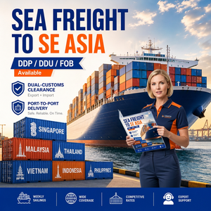 Agent logistique FCL, DDU, DDP, transitaire express LCL, Chine vers les États-Unis, l'UE, le Canada, l'Afrique, l'Amérique du Sud - Product Image 1