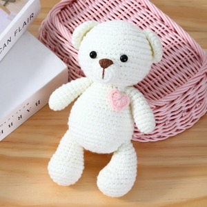 Bambole <span class=keywords><strong>Amigurumi</strong></span> Personalizzate Fatte a Mano, Orsacchiotti Vintage all'Uncinetto - Product Image 4