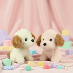 Peluche chien mignon et doux, jouet réaliste en forme de chien, mini <span class=keywords><strong>Labrador</strong></span> Golden Retriever en peluche pour enfants, cadeau d'anniversaire ou de Noël - Product Image 6
