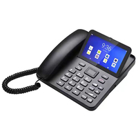 هاتف ثابت DLNA ZT9300 4G بالجملة، هاتف مكتبي بشاشة لمس أندرويد مع نقطة اتصال واي فاي للشركات