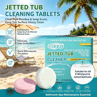 Produits d'entretien professionnels pour salles de bain d'hôtel, comprimés effervescents pour nettoyer les baignoires avec détachant