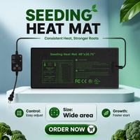 Tapis chauffant imperméable pour la germination des semences en intérieur