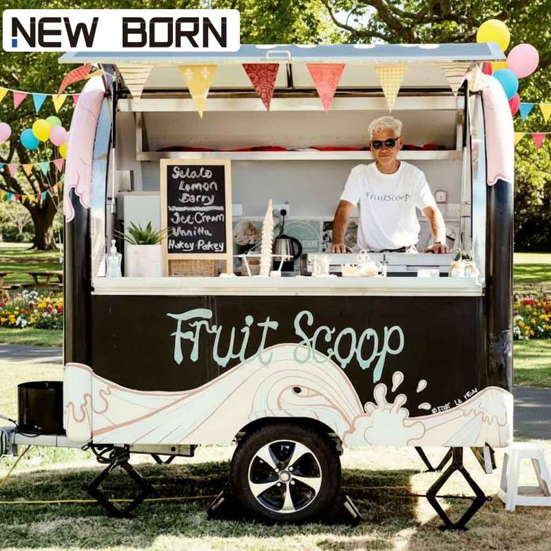 Mobile Coffee Cart Trailer Food Truck